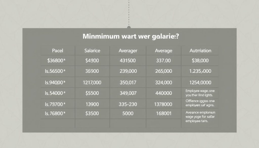 French minimum wage and salary structure