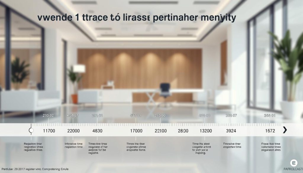 average registration time in France