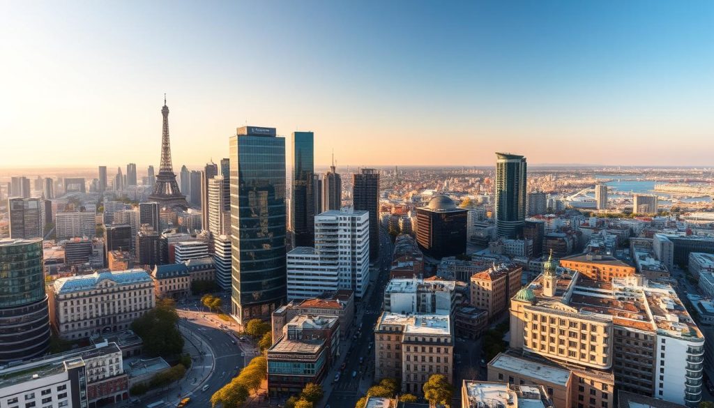 business cities in France
