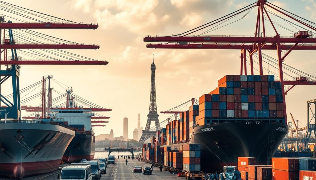 global trade in France
